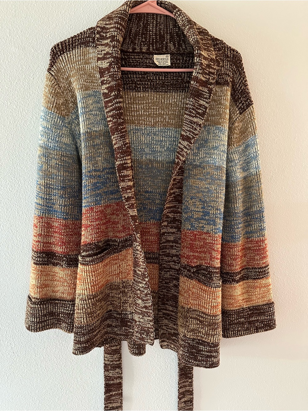 Vtg Women’s Belted Cardigan Sweater Cardigan Gilmore girls vibes 90’s.